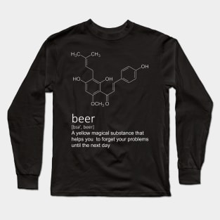 Beer definition Long Sleeve T-Shirt